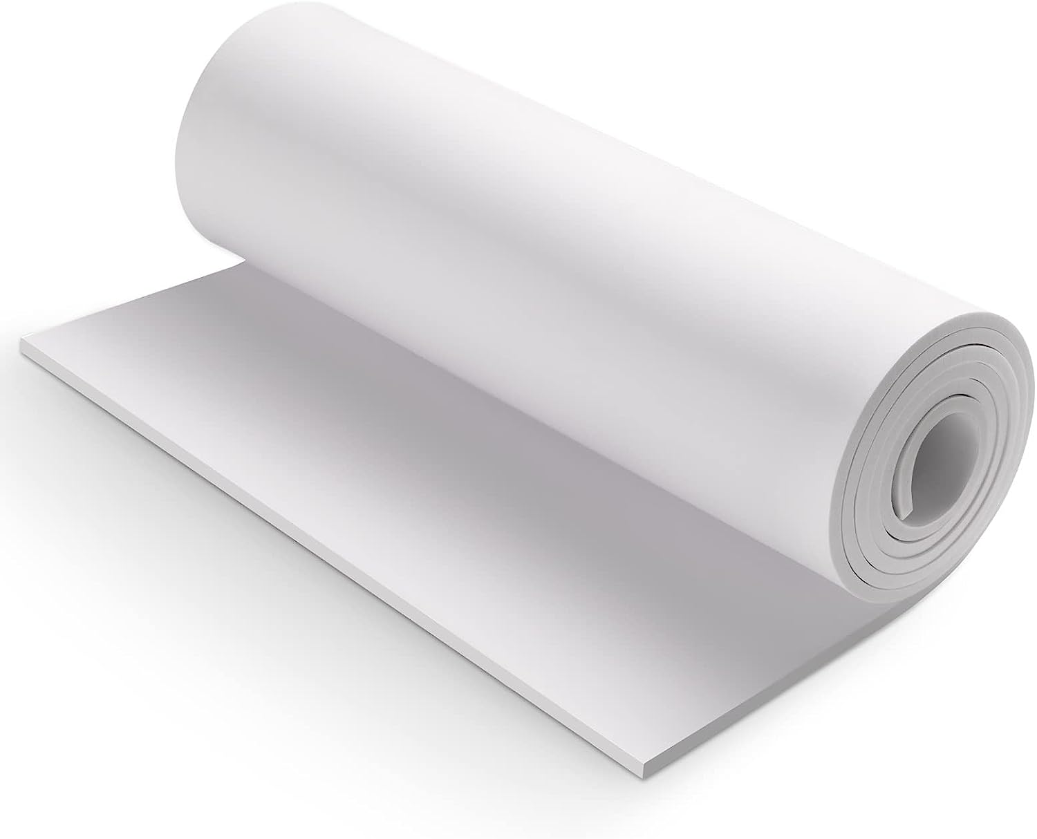 White Eva Foam Cosplay Sheet Premium Eva Foam 4mm Thick 59"X13.9" High Density 86kg/m3 For Cosplay Costume Crafts DIY Projects By PAIDU